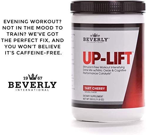 Beverly International Up-Lift Stimulant Free 330 grams. Workout Energy Drink Mix w/Nitric Beverly InternationalUS supplements