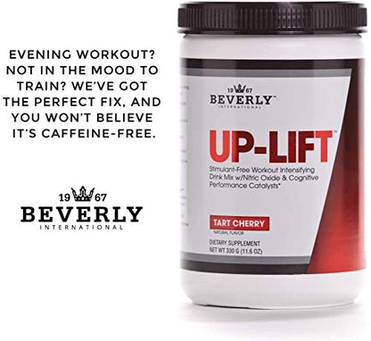 Beverly International Up-Lift Stimulant Free 330 grams. Workout Energy Drink Mix w/Nitric Beverly InternationalUS supplements