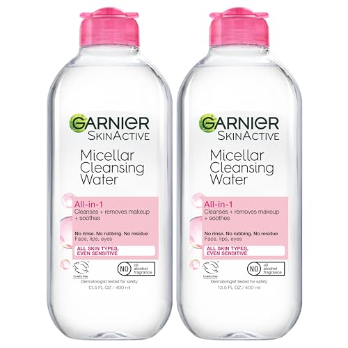 Garnier SkinActive Micellar Water for All Skin Types, Facial Cleanser & Makeup Remover GarnierUS supplements