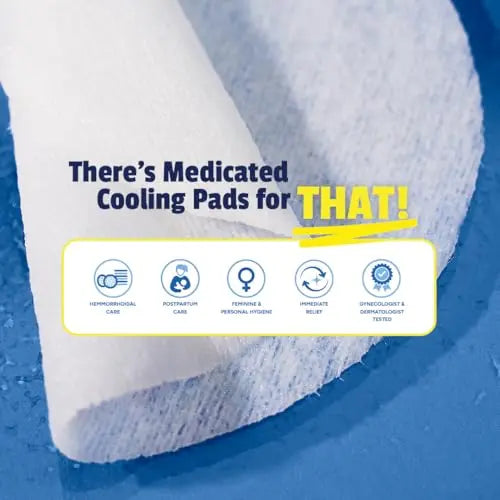T.N. Dickinson’s Medicated Cooling Pads with Witch Hazel and Aloe | Hemorrhoid Treatment, Postpartum Care, Feminine & Rectal Relief | 100 Rounds T.N. Dickinson'sAu supplements