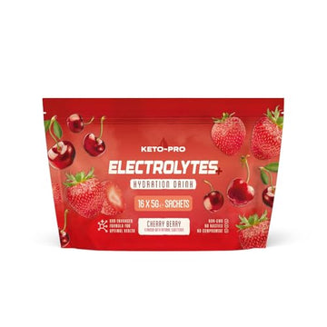 Keto-Pro Keto Electrolytes 80g | Electrolyte Powder Sachets for Extra Convenience Keto-Pro Fuelled by FATUS supplements