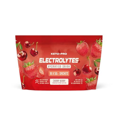 Keto-Pro Keto Electrolytes 80g | Electrolyte Powder Sachets for Extra Convenience Keto-Pro Fuelled by FATUS supplements