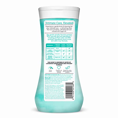Summer's Eve Essential Botanicals Gentle Wash with Argan Oil, Removes Odor, pH balanced, 12 fl oz Summer's EveAu supplements