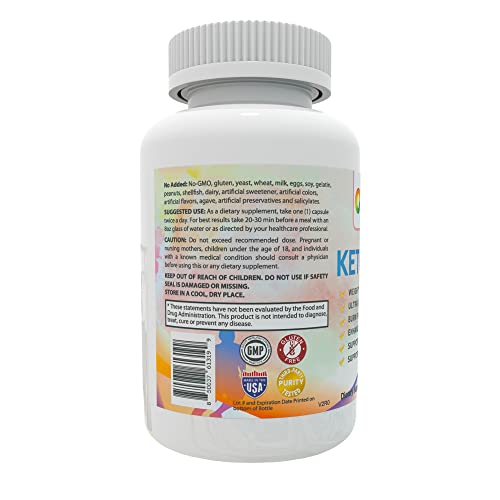 OHOO Keto Burn Weight Loss Supplement 650 Mg - Natural Keto 5 Increases Ability to Burn Fat OHOOUS supplements