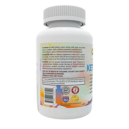 OHOO Keto Burn Weight Loss Supplement 650 Mg - Natural Keto 5 Increases Ability to Burn Fat OHOOUS supplements