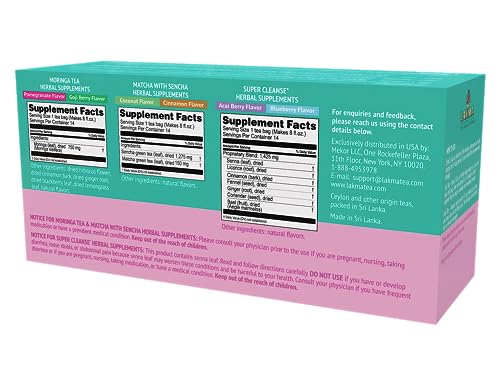 Lakma 14 Day Cleanse Kit Green Tea - 42 Tea Bags HYLEYSUS supplements