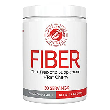 Tino Natural Gluten Free Prebiotic Fiber Supplement - with Tart Cherry Extract & Polycan Silver FernAu supplements