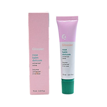 Glossier Balm Dotcom Lip Balm and Skin Salve - Rose - Sheer Pink Tint GlossierAu supplements