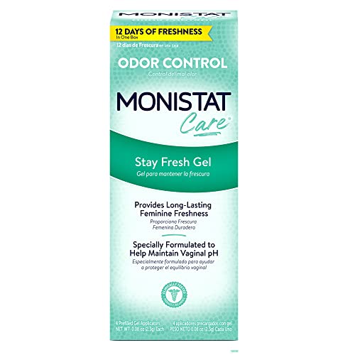 Monistat Stay Fresh Gel, Odor Eliminating Gel for Feminine Care, Fragrance Free Vaginal Gel, Prefilled MonistatAu supplements