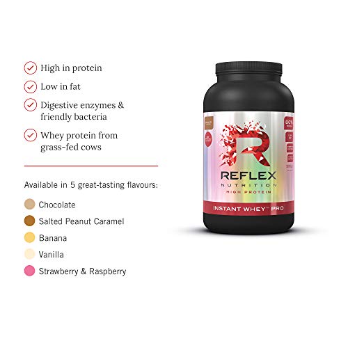 Reflex Nutrition Instant Whey Pro | Whey Protein Powder Shake | High in Protein 80g Reflex NutritionAu supplements
