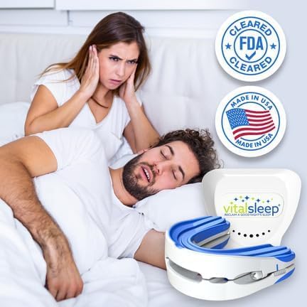 VitalSleep Anti-Snoring Mouthpiece, Adjustable Jaw Positioning Vital SleepAu supplements