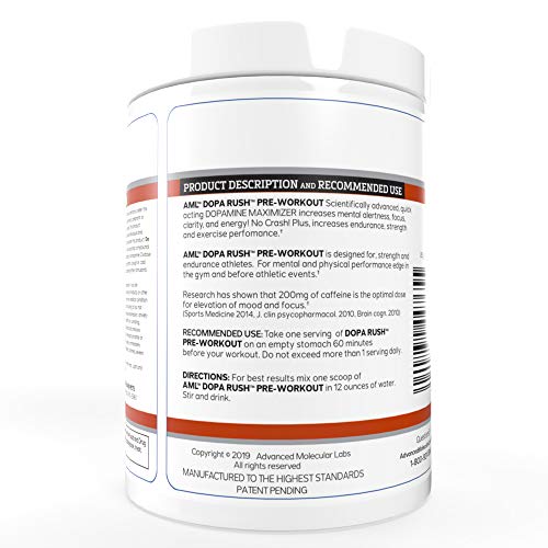 AML ADVANCED MOLECULAR LABS Preworkout, Performance Enhancer, Increases Drive AML ADVANCED MOLECULAR LABSUS supplements