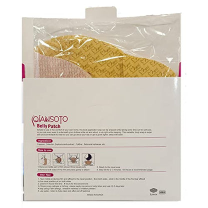 Mymi Wonder Patch Belly Wing Works For Toning Contouring Firming - 10 pieces QIANSOTOUS supplements