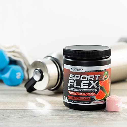 Pre Workout Powder with Beta Alanine, L-Citrulline & L-Arginine | PreWorkout Energy Powder Nature's NutritionUS supplements