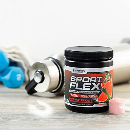 Pre Workout Powder with Beta Alanine, L-Citrulline & L-Arginine | PreWorkout Energy Powder Nature's NutritionUS supplements