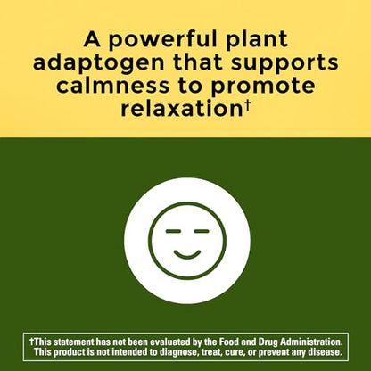 Nature Made Ashwagandha Capsules 125mg for Stress Support, 60 Capsules, 60 Day Supply Nature MadeUS supplements