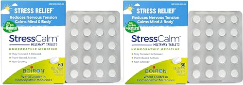 Boiron StressCalm for Relief of Stress, Anxiousness, Nervousness, Irritability, and Fatigue - 60 Count BoironAu supplements