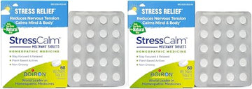 Boiron StressCalm for Relief of Stress, Anxiousness, Nervousness, Irritability, and Fatigue - 60 Count BoironAu supplements
