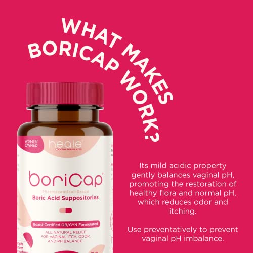 BoriCap 30 and UroQuel 30 Bundle for Vaginal pH and Overactive Bladder BoriCapAu supplements