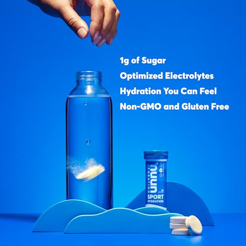 Nuun Sport Electrolyte Tablets for Proactive Hydration, Mixed Citrus Berry Flavors, 4 Pack NuunAu supplements