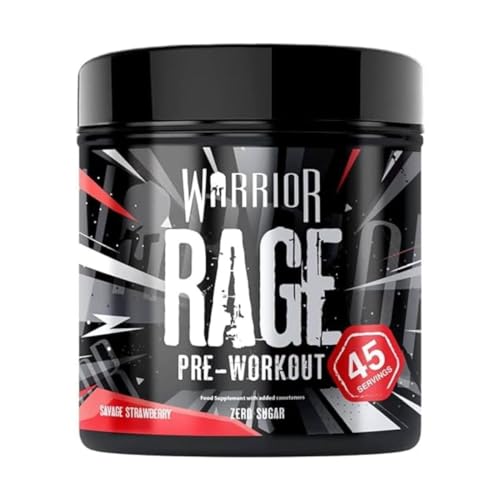Warrior, Rage - Pre-workout Powder - 392g - Energy Drink Supplement with Vitamin C WarriorAu supplements