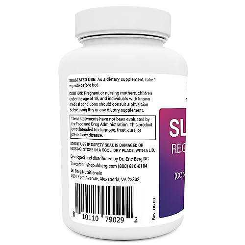 Dr. Berg Sleep Aid Regular Formula – Natural Support for Deep Sleeping Cycles Dr. Berg NutritionalsUS supplements