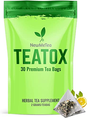 30 Day Detox Tea for Women & Men, All-Natural Herbal Teatox, Energy, Digestion NEWMEUS supplements
