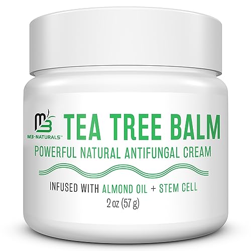 Tea Tree Oil Foot Balm - Natural Remedy for Athletes Foot, Toenail Repair M3 NaturalsAu supplements