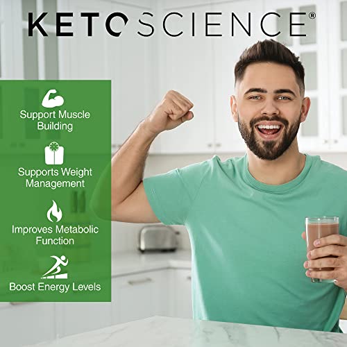 Keto Science Plant Based Protein, Keto Meal Shake, Supports Weight Management Keto ScienceAu supplements