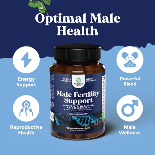 Prenatal Multivitamin Male Fertility Supplement 180ct - Mens Fertility Supplement Natures CraftAu supplements