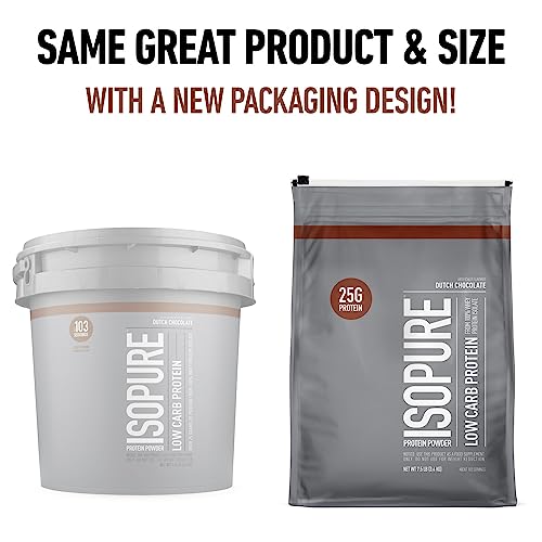 Isopure Protein Powder, Low Carb Whey Isolate, Gluten Free, Lactose Free, 25g Protein IsopureUS supplements