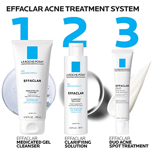 La Roche-Posay Effaclar Dermatological 3 Step Acne Treatment System La Roche-PosayAu supplements