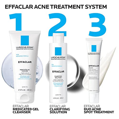La Roche-Posay Effaclar Dermatological 3 Step Acne Treatment System La Roche-PosayUS supplements