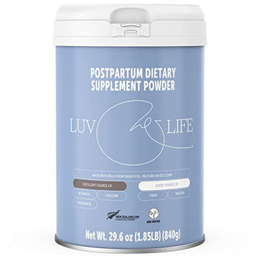 LUV&LIFE Postpartum Vitamin Supplement Powder Vanilla Flavored Has Postnatal Multivitamins LUV&LIFEAu supplements
