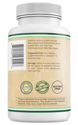 Double Wood Supplements Psyllium Husk Capsules Fiber Supplement Double Wood SupplementsAu supplements