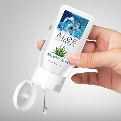 Aloe Cadabra Natural Water Based Personal Lube, Organic Lubricant for Her, Him & Couples, Unscented Aloe CadabraAu supplements