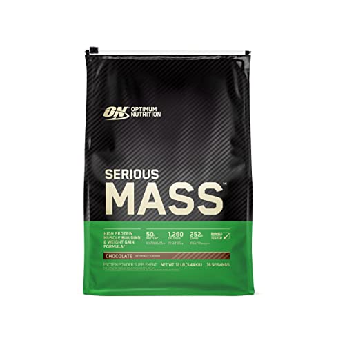 Optimum Nutrition Serious Mass Weight Gainer Protein Powder, Vitamin C, Zinc and Vitamin Optimum NutritionUS supplements
