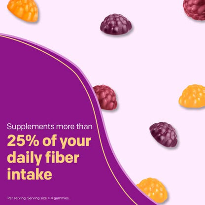 MiraLAX: MiraFIBER Gummies, 8g of Daily Prebiotic Fiber with B Vitamins to Support MiraLAXUS supplements