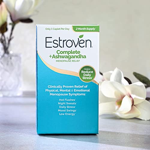 Estroven Complete + Ashwagandha Multi-Symptom Menopause Supplement for Women EstrovenUS supplements