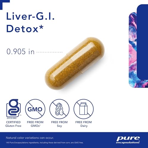 Pure Encapsulations Liver-G.I. Detox | Support for Liver and Gastrointestinal Detoxification Pure EncapsulationsUS supplements