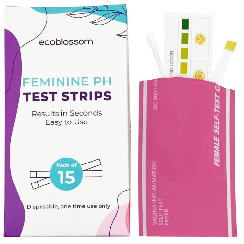 Ecoblossom Vaginal pH Test Strips for Women - Check pH Balance - Monitor Bacterial Vaginosis EcoBlossomAu supplements