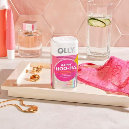 OLLY Happy Hoo-Ha Capsules, Probiotic for Women, Vaginal Health and pH OLLYUS supplements