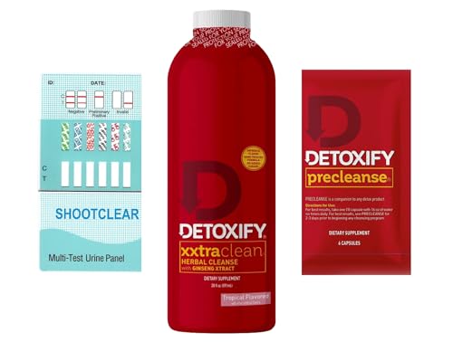 Shootclhear - Detoxify xxtraclean Detox Drink -20 0z- Herbal Precleanse Pills, 6 Panel Test ShootclhearAu supplements