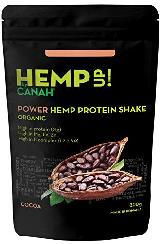 Canah Hemp Up Organic Protein Shake Powder – Muscle gain & Boost up Immune System, HEMP UP!Au supplements