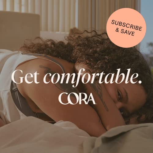 Cora Organic Applicator Tampons | Super Absorbency | 100% Organic Cotton, Unscented CoraAu supplements