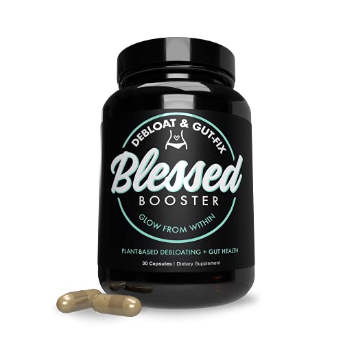 BLESSED Booster De-Bloat & Gut Fix - Daily De-Bloat & Gut Health for Belly Bloat Relief BLESSEDAu supplements