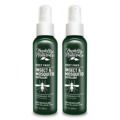Deet-Free Insect & Mosquito Repellent Pack of 2 (8 oz) – Nice Smelling Medella NaturalsAu supplements