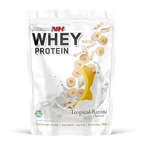 MuscleNh2 Whey Protein Powder Milk Protein, Soy Free, Gluten Free, Naturally Occurring BCAAs MuscleNh2Au supplements