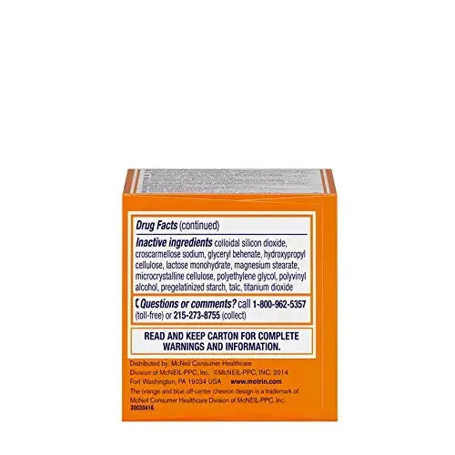 Motrin PM Caplets with 200 mg Ibuprofen & 38 mg Diphenhydramine Sleep Aid, Nighttime Pain Reliever for Minor Aches & Pains, Bulk, 80 ct MotrinAu supplements
