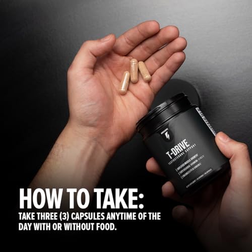 InnoSupps : T-Drive | Testosterone Booster | Amplify Muscle Growth | KSM-66 Ashwagand InnoSuppsUS supplements